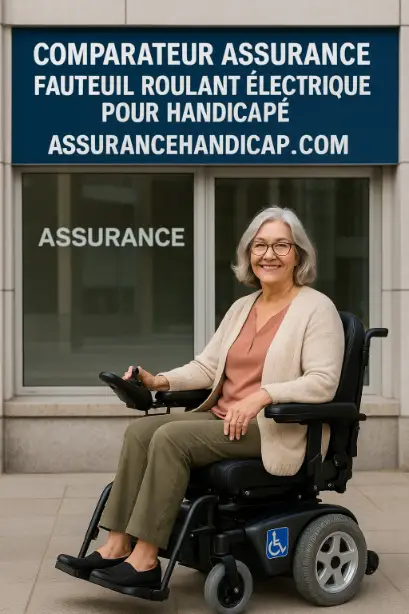 COMPARATEUR ASSURANCE FAUTEUIL ROULANT ÉLECTRIQUE HANDICAPÉ