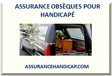 ASSURANCE OBSÈQUES POUR HANDICAPÉ